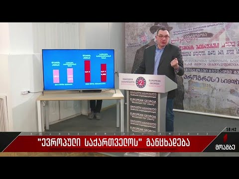 „ევროპული საქართველოს“ განცხადება